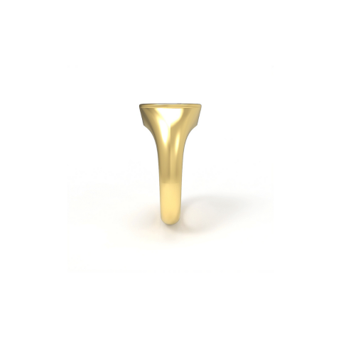 OVAL PETITE SIGNET RING